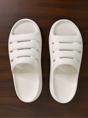 UGG White EVA Slide Sandals